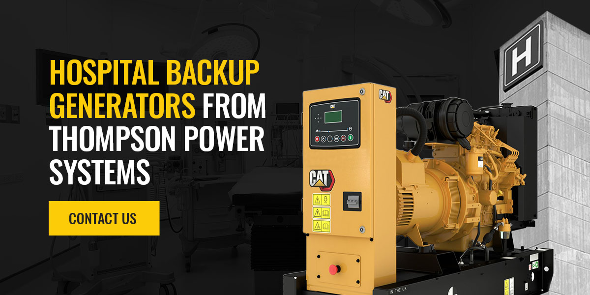 Hospital Backup Generators From Thompson Power Systems
