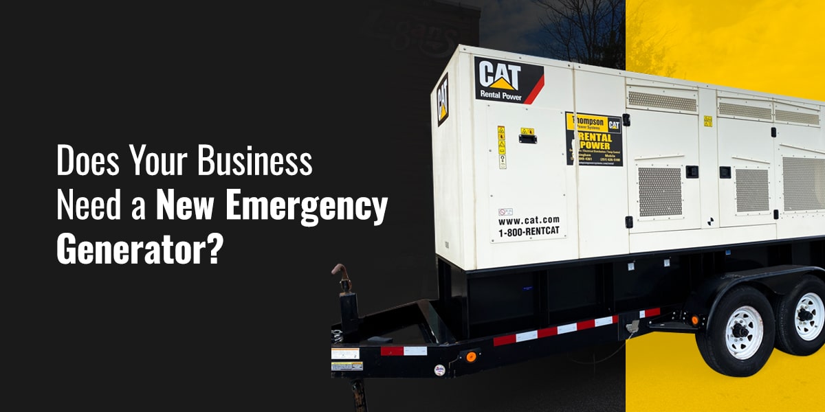 Does your business need a new emergency generator 