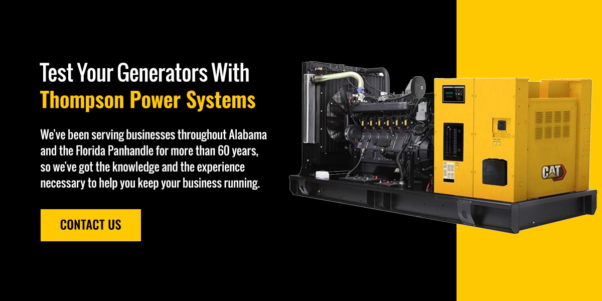 Test your generators with Thompson Power Systems 