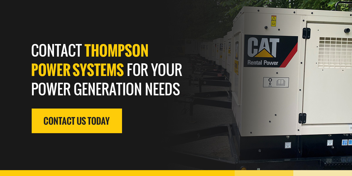 Contact Thompson Power Systems for Your Power Generation Needs