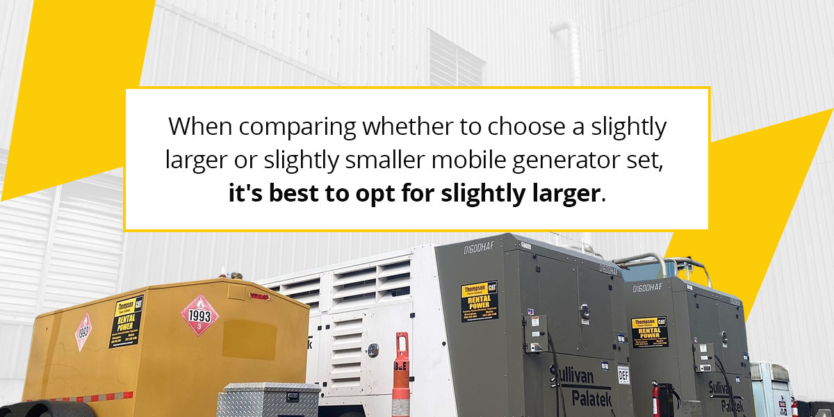 Why Portable Generator Sizes Matter